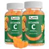 YumVs Vitamin C Gummies for Adults - 250 mg Orange Flavored Vitamin C Gummy - Vitamin C Chewable Immune Gummies for Adults - Immune Support Supplement - Kosher, Halal, Gluten Free (200 Count), 2 Pack view 1