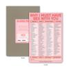Knock Knock Why I Must Have Sex With You Pad, Sexy Checklist Note Pad, 6 x 9-inches (Pink/Red) view 2
