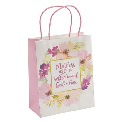 Fun Express Medium Religious Mothers Day Flower Gift Bags 12 Pieces