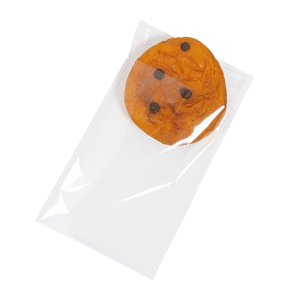 Fun Express 4" x 6" Clear Cellophane Cookie Treat Bags - 144 Pieces