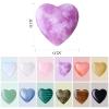 12 PCS Natural Heart Crystals Shaped Healing Stones Crystal Palm 0.8 inch Natural Stones Polished Love Gemstones Pocket Set Bulk Balancing Meditation Mother's Day view 2
