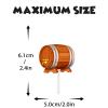 18pcs Brown Glitter Dessert Cupcake Topper Aged to Perfection Beer Festival Traditional Oktoberfest Festival Theme Decor Supplies Men Happy Birthday Decorations view 4