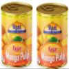 Rani Mango Pulp Puree (Makes Mango Lassi Shakes) Kesar Sweetened 30oz (1.875lbs) 850g Pack of 2 ~ Kosher | All Natural | NON-GMO | Vegan | No colors | Gluten Friendly | Indian Origin view 1