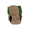 Barkertime Holiday Gingerbread on Brown Cat Diaper, M, with Tail Hole - Made in USA view 3