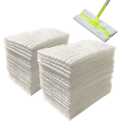 JEBBLAS Disposable Mop Cloth Dry Sweeping Pad for Floor Mop Sweeping Cloths Multi Surface Refills, 180 Count