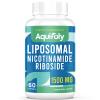 Aquifoly Liposomal Nicotinamide Riboside Supplement 2000 mg with TMG and Pterostilbene for Maximum Absorption, Superior to NAD, Boosting NAD+, Cellular Energy, and Age Defense, 60 Softgels view 1