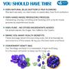 FreshDrinkUS, Premium 55 Tea Bags Blue Butterfly Pea Flowers, 100% Natural and Pure from Butterfly Pea Flowers, Made With Natural Material Tea Bag, No Sugar, No Caffeine, No Gluten, Vegan view 3