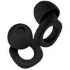 Audree Soft Ear Plugs for Noise Reduction, Reusable Flexible Earplugs for Sleep, Travelling, Focus, Study & Noise Sensitivity, 28dB Noise Cancelling, 8 Silicone Ear Tips in XS/S/M/L, Black view 1