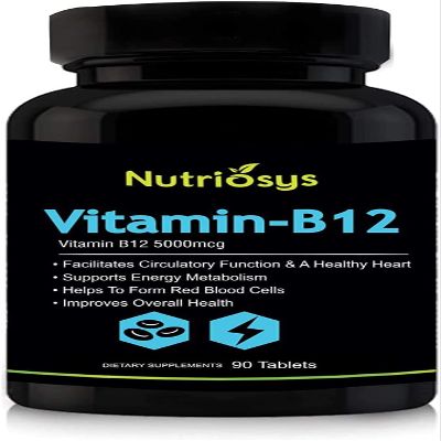 BETT Nutriosys Vitamin B12 5000mcg - 90 Tablets