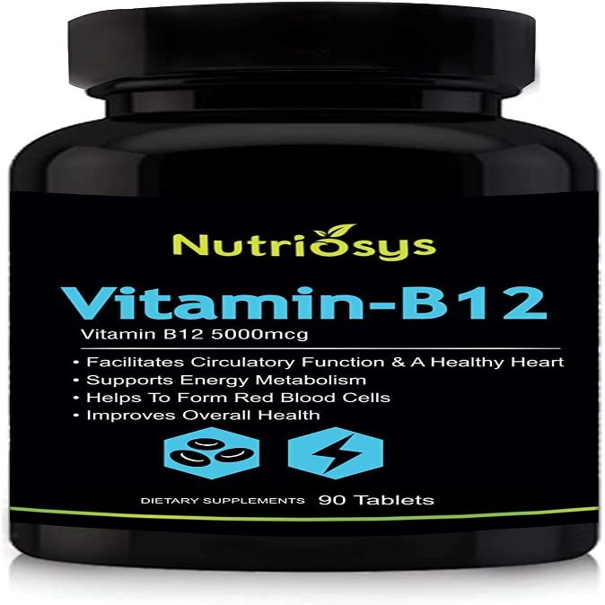 BETT Nutriosys Vitamin B12 5000mcg - 90 Tablets