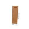 Homoyoyo 12pcs Red Wine Paper Bags Strong Handles Durable Single- Storage for Drinks Events and Custom Logo Options view 2