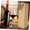 Homoyoyo 24pcs Red Wine Paper Bag Durable Wine Packing Bag for Drinks Single- Storage Logo for Events and Gifting view 2