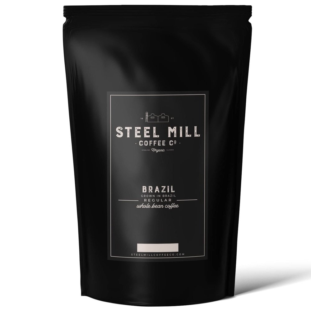 Steel Mill Coffee Co. Brazil Single Origin | 12 ounces/Drip Grind/Regular | ORIGIN: Grown in Brazil