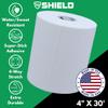 SHIELD Turf Tape Football  USA Made  30 Ft, Flexible Arm Protection, Sweatproof Athletic Tape, Durable 4-Way Stretch  White view 2