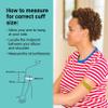 A&D Medical Medium Blood Pressure Cuff Replacement (9.0-14.6"/23-37cm), Latex Free Blood Pressure Cuff, UA-290A ISO-Compliant Connector for Home Use A&D Medical Automatic Blood Pressure Monitors view 4