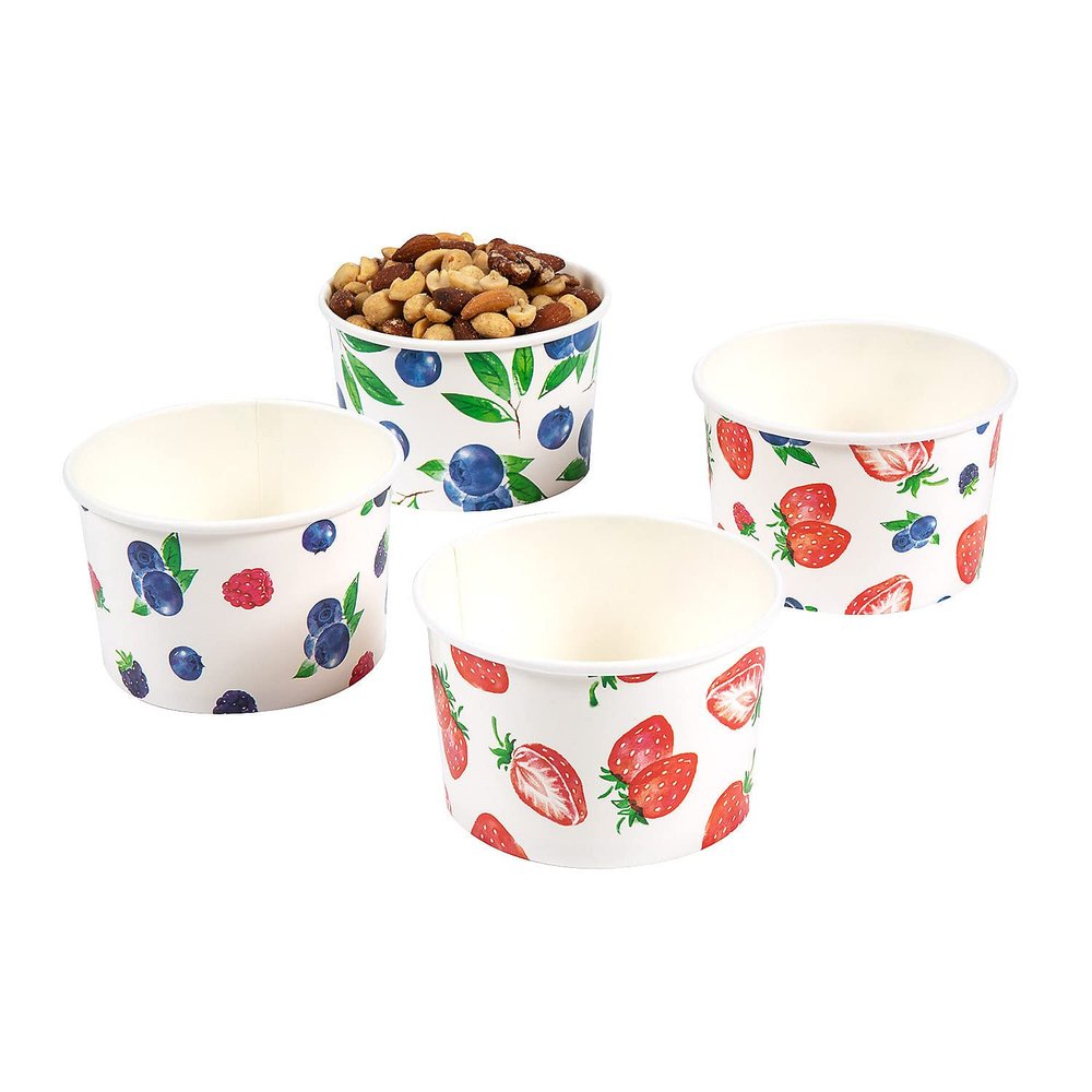 Disposable Berry Treat Cups 12 Ct. 16 oz