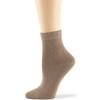 Women's Viscose from Bamboo Diabetic Quarter Socks, Non-Binding - 4 Pack Medium - Solid Casual Quarter Seamless - Sock Size 9-11 Shoe Size 5-9 M Light Beige, Beige, Brown, Dark Brown view 4