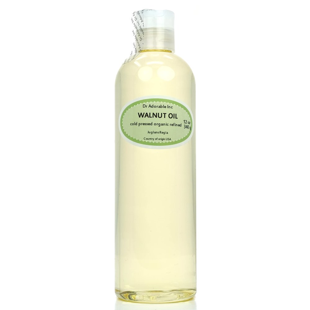 Dr Adorable - 12 oz - Walnut Oil - 100% Pure Natural Premium Organic Cold Pressed
