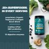 Ancient Nutrition Supergreens Powder, Organic Superfood Powder with Collagen, Made from Real Fruits, Vegetables and Herbs, for Digestive and Energy Support, 25 Servings, 7.5oz view 3