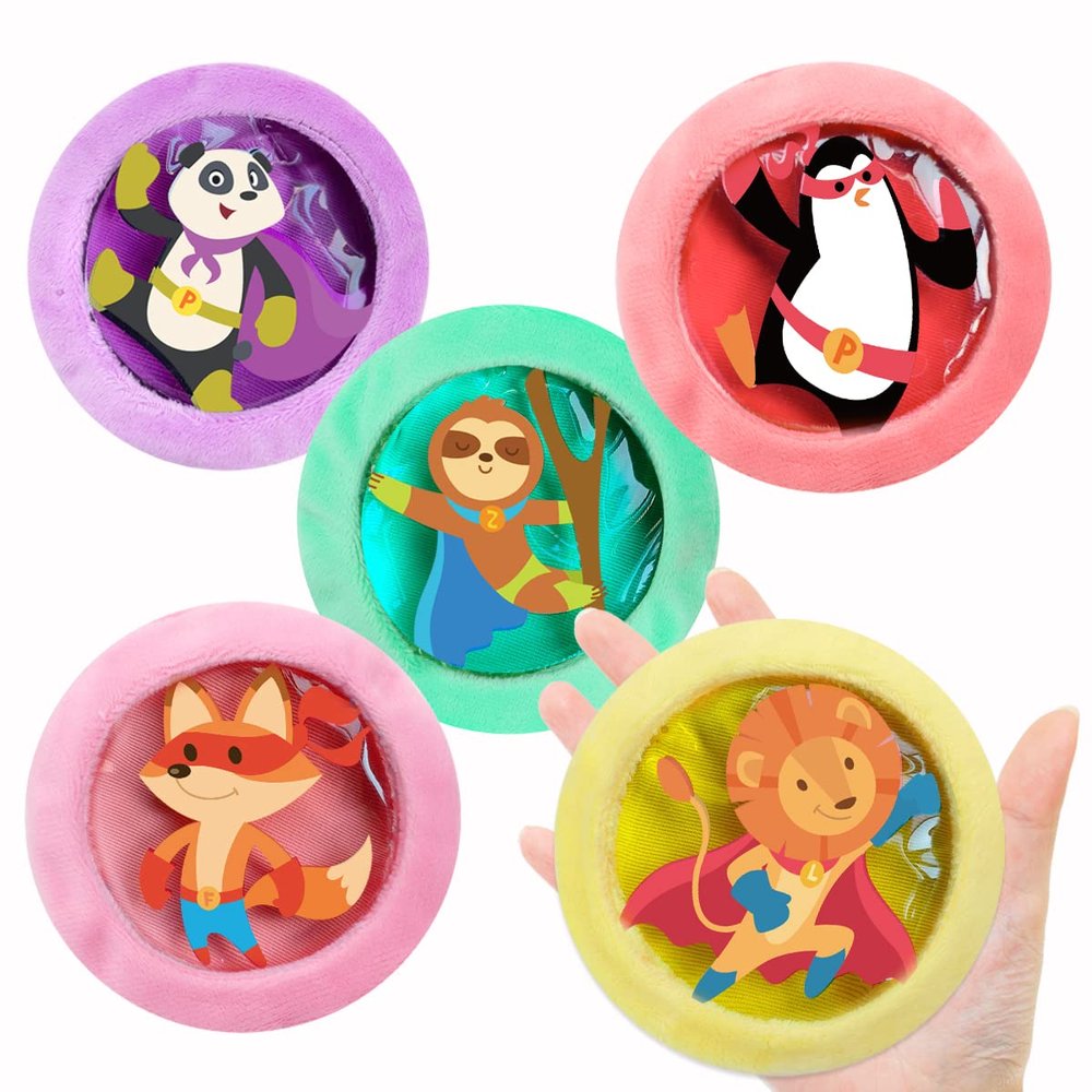 Boo Boo Ice Packs for Kids Injuries, Kids Ice Pack Wit, Gel Cold Pack, Toddler Ice Pack with Soft Cover Baby, Kid's Pain Relief, Fever, Wisdom Teeth, First Aid, Head, Neck, Arms, Legs Injuries (5PCS)