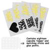 18pcs Black Gold Glitter Dessert Cupcake Pick for Straight Outta 2009 Cheer to 17 Years Old Theme Decor Supplies Happy 17th Birthday Party Decoration view 3