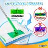 Reusable Mop Pad (UP to 100X) for Swiffer Sweeper Mop, 4 Pack 12.5'' Microfiber Mop Pad Refill Washable for Hard Floor Baseboard Cleaning, Wet/Dry Cleaning Pad view 2