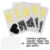 18pcs Black Gold Glitter Dessert Cupcake Pick for Straight Outta 1931 Cheer to 95 Years Old Theme Decor Supplies Happy 95th Birthday Party Decoration view 3