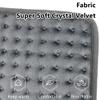 Heating Pad Electric Blanket with 10 Gear Temperature Adjustment & Timing & Overheating Protection, Grey Washable 220V 75W (30 * 60cm / 11.8 x 23.6 Inch) with UK Standard Plug view 3