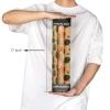 MAYPLUSS Kraft Wrapping Paper Roll - 3 Mini Roll - 17" X 120" Per roll - Fruit/Cactus/Hedgehogs Design (42.3 sq.ft.ttl) view 2