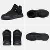 OrthoComfoot Mens Fashion Plantar Fasciitis Hiking Boots, Orthopedic Arch Support Comfortable Winter Working Sneakers Waterproof Black Size 9 view 3