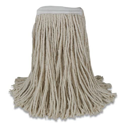 O'Dell Economy 53 Series Mop Head, 16 Oz, Cotton, Natural