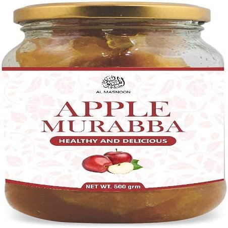 BETT AL MASNOON Homemade Apple Murabba 500g| Healthy & deleciousAL MASNOON Homemade Apple Murabba 500g| Healthy & delecious