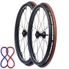  1 Pair Wheelchair Cover,24 in Wheelchair Push Rim Covers,Non-Slip Wear-Resistant Hand Push Cover,Easy Clean/Soft,for Improve Grip&Traction,Black view 1