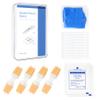 Zip Stitch Wound Closure Kit, Butterfly Bandages,Quick Clot for Easy Use, Surgical Quality,Emergency Laceration Closures Strips, Suture-Free Surgical Repairment, First Aid Wound Care (Yellow, 4) view 1