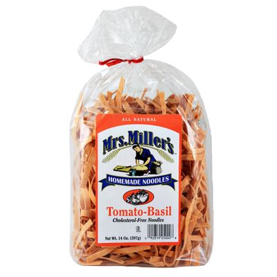 AmishTastes Mrs. Miller's Tomato-Basil Noodles, 14 Oz. (Pack of 2)