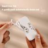 2PCS Portable Floss Dispenser with 24+100 Floss Sticks, Floss Portable Case, Upgraded Floss Dispenser, Travel Floss Case, Automatic Floss Organizer for Women Men Teeth Cleaning (A-Black) view 3