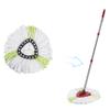 Matthew Cleaning 3Pack Green Microfiber Spin Mop Replacement Head Compatible with EasyWring Spin Mop Replace Head-EasyWring High Absorbency,Machine Washable,Microfiber Spin Mop Refills view 3