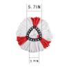 Matthew Cleaning 3Pack Red Microfiber Spin Mop Replacement Head Compatible with EasyWring Spin Mop Replace Head-EasyWring High Absorbency,Machine Washable,Microfiber Spin Mop Refills view 2