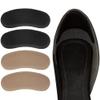 ZenToes Heel Protectors Back of Shoes Cushioned Adhesive Liner Inserts for Men and Women - 8 Count (Black and Tan) view 1