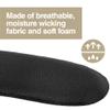 ZenToes Heel Protectors Back of Shoes Cushioned Adhesive Liner Inserts for Men and Women - 8 Count (Black and Tan) view 4