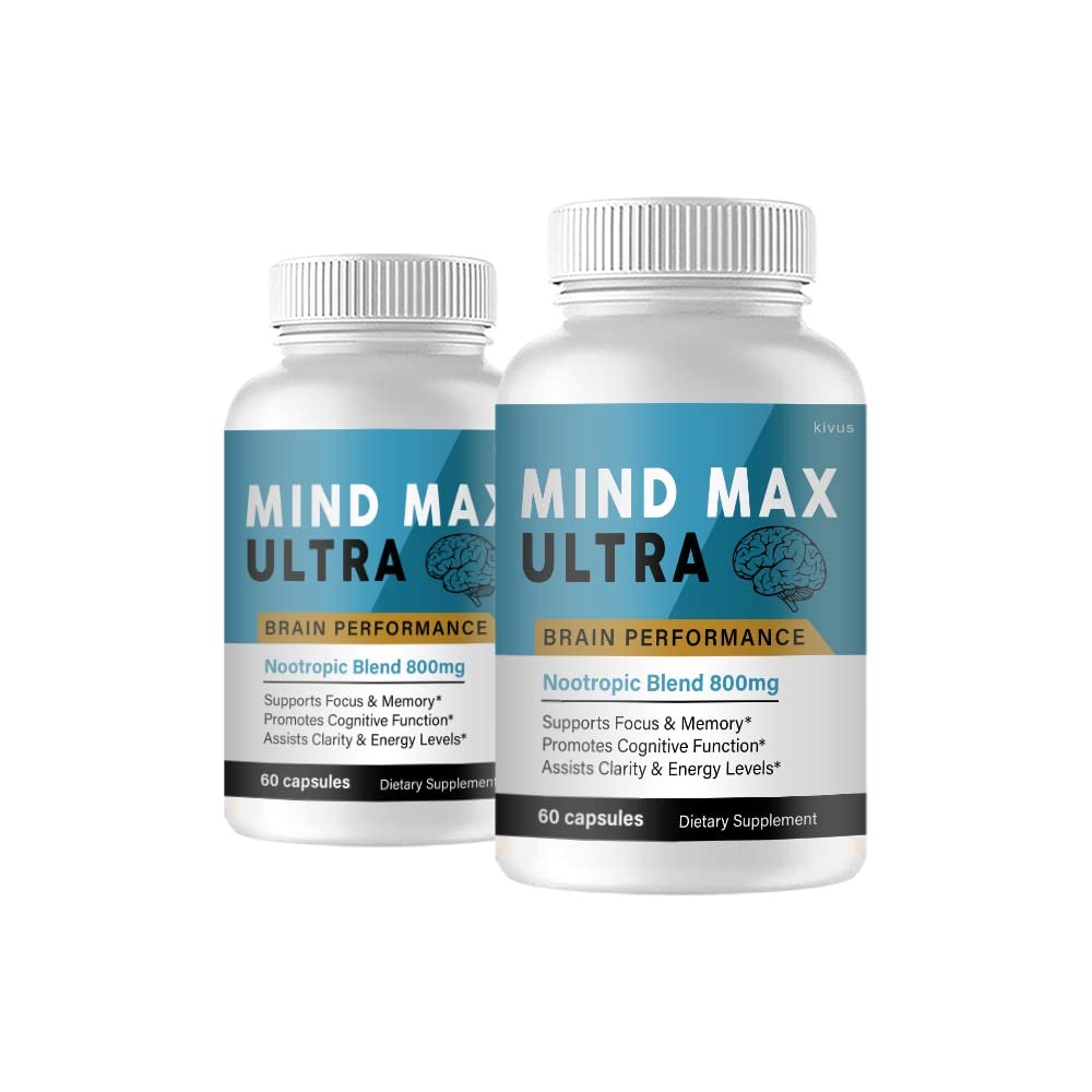 (2 Pack) Mind Max Ultra - Mind Max Ultra Brain Performance (120 Capsules)