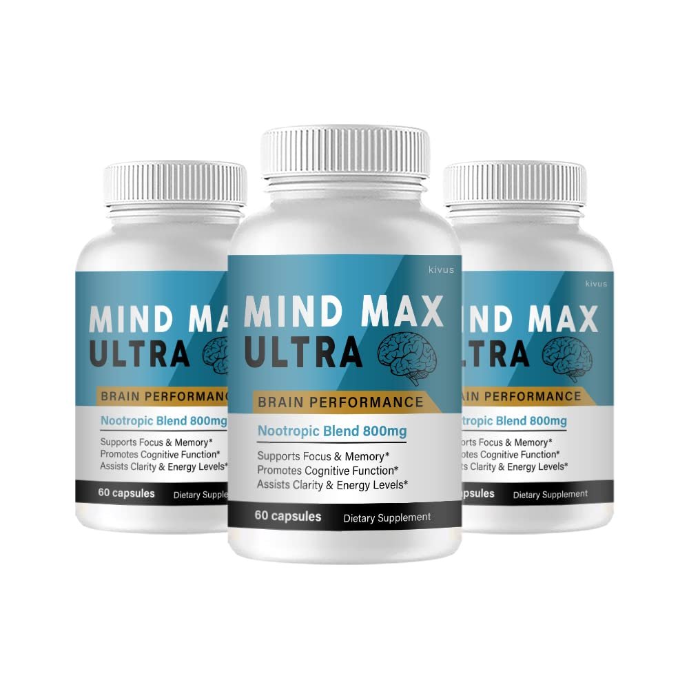 (3 Pack) Mind Max Ultra - Mind Max Ultra Brain Performance (180 Capsules)