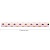 RUSPEPA Wrapping Paper Roll - Mini Roll - Gold Foil Irregular Dots Baby Pink Background Design for Wedding, Birthday, Baby Shower, Congrats, and Holiday - 17 Inches X 32.8 Feet view 2