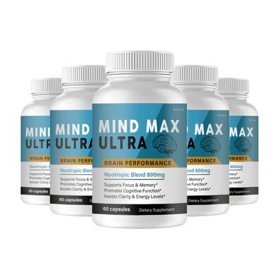 (5 Pack) Mind Max Ultra - Mind Max Ultra Brain Performance (300 Capsules)