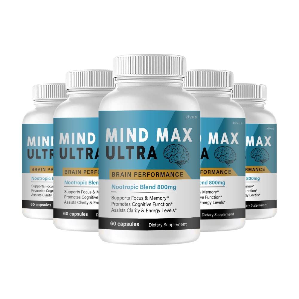 (5 Pack) Mind Max Ultra - Mind Max Ultra Brain Performance (300 Capsules)