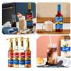 Premium French Vanilla Syrup and Classical Hazelnut Syrup For Coffee 25.4Oz Bottle With AlphaPantry Gold Pump 2 PK Coffee Syrup Dispenser view 3