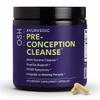 Ayurvedic Preconception Cleanse | Ovarian & Uterus Cleanse for Hormonal Balance | TTC Support | PCOS Supplements | Cycle Regularity | with Stinging Nettle, Red Clover, and more | 30 Servings view 1