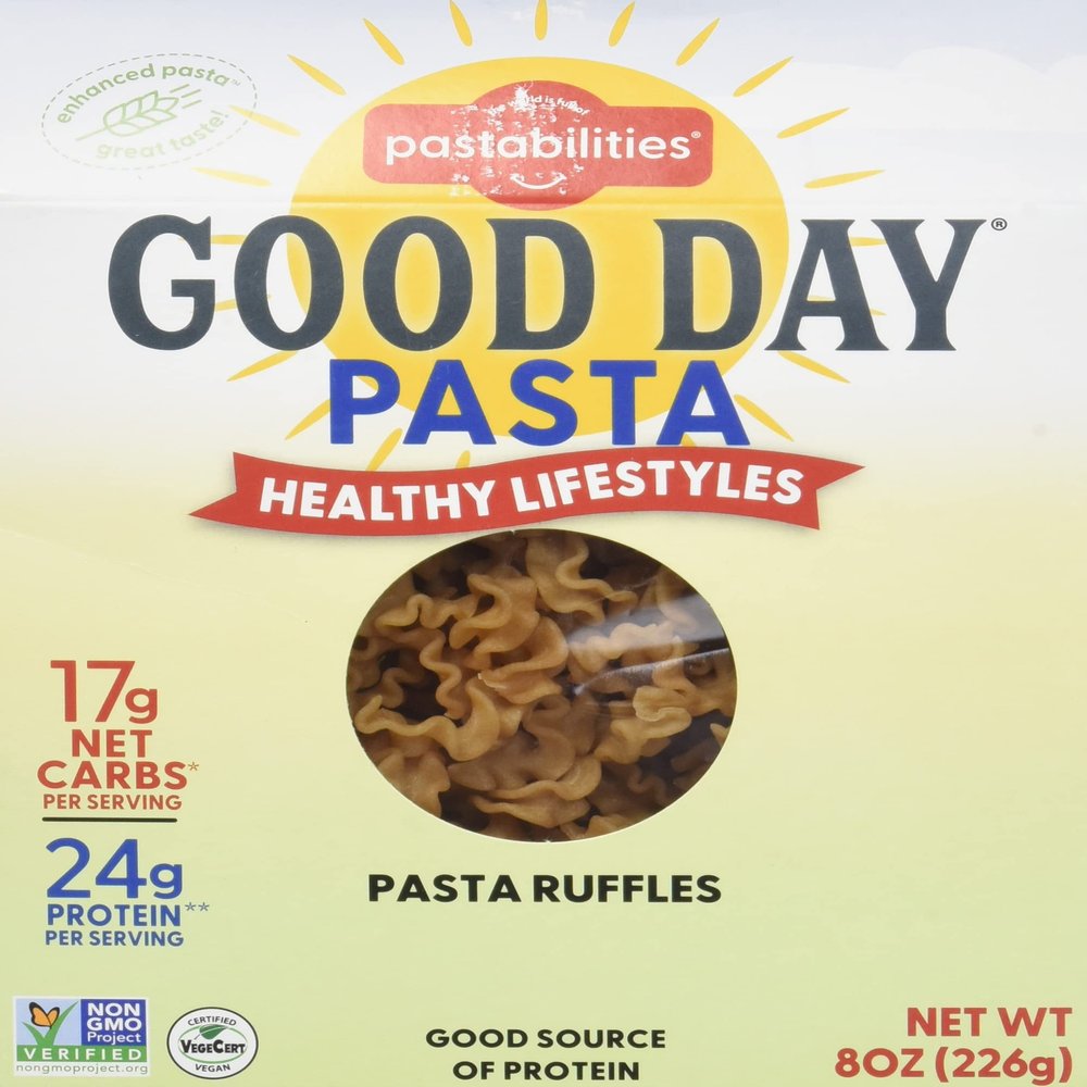Pastabilities, Pasta Ruffles Good Day Plant Based, 8 Ounce