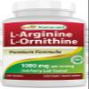 Best Naturals L-Arginine L-Ornithine - 1000mg per Serving - 120 Tablets - Non-GMO & Gluten Free (120 Count (Pack of 1)) view 1