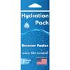 Potty Pack Hydration Pack Single Use Portable Electrolyte Replacement Kit with Electrolyte Powder, Electrolyte Pills, Compressed Towel, Lip Balm, Sun Screen and Aspirin Pills - 1 Unit view 1